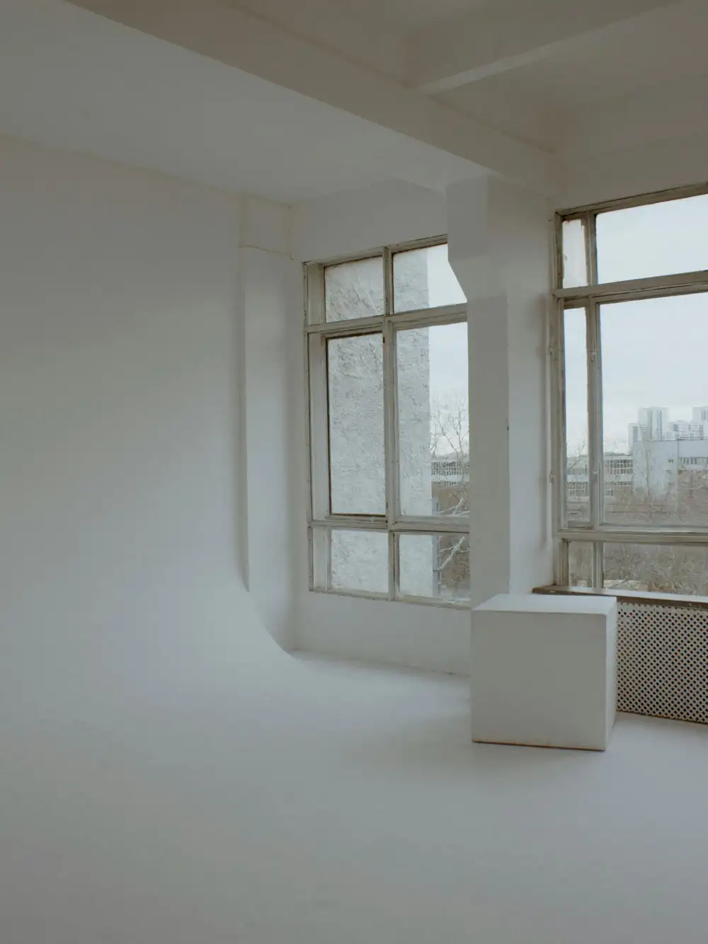 گچ سفید کاری دیوار