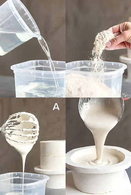 روش ساخت گچ قالب سازی