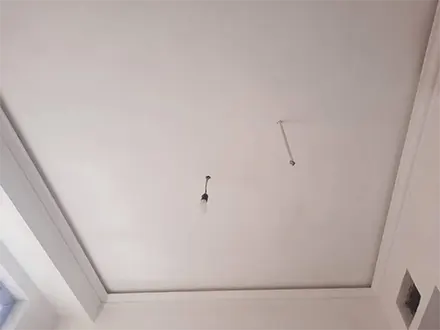 گچ کاری سقف ساده