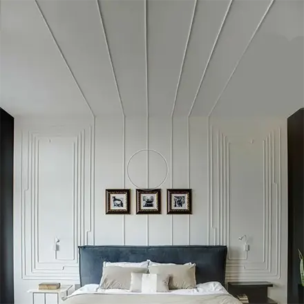 گچبری سقف و دیوار مینیمال