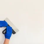 گچ کاری ساده دیوار