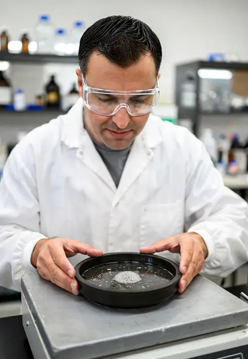 نسبت آب به پودر در گچ دندانپزشکی