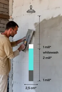 ضخامت گچ کاری