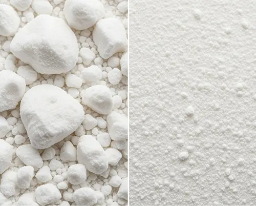 تفاوت ساختاری دانه‌بندی در گچ‌های رازی