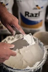 زمان گیرش گچ